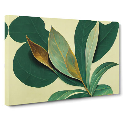 Pretty Leaves Vol.1 - Wrapped Canvas
