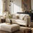 Pera 75.5" Upholstered Sofa-1562824774