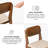 Loughborough Solid Wood & Upholstered Accent Dining Side Chair