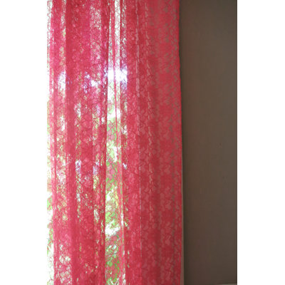 Pateros Lace Sheer Curtain Single Panel