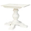 L'ensemble de table de salle à manger 9 pièces se compose d'une table moderne avec un plateau rond et de 8 chaises en polyester gris platine avec capitonnage à boutons, lin blanc-667199027-667199031