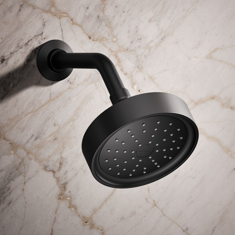 Purist 2.5 GPM Fixed Shower Head, Matte Black