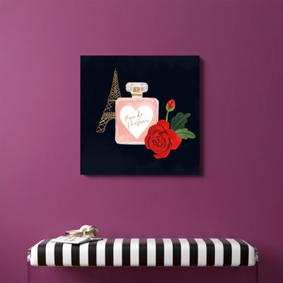 Oui Oui Oui Glam III par Victoria Borges - peinture sur toile tendue