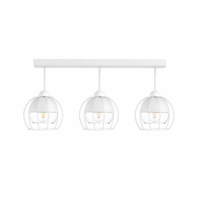 Glass Semi Flush Mount