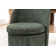 Upholstered Vanity Stool, Swivel Accent Stool with Wingback, Boucle Fabric Make-up Chair