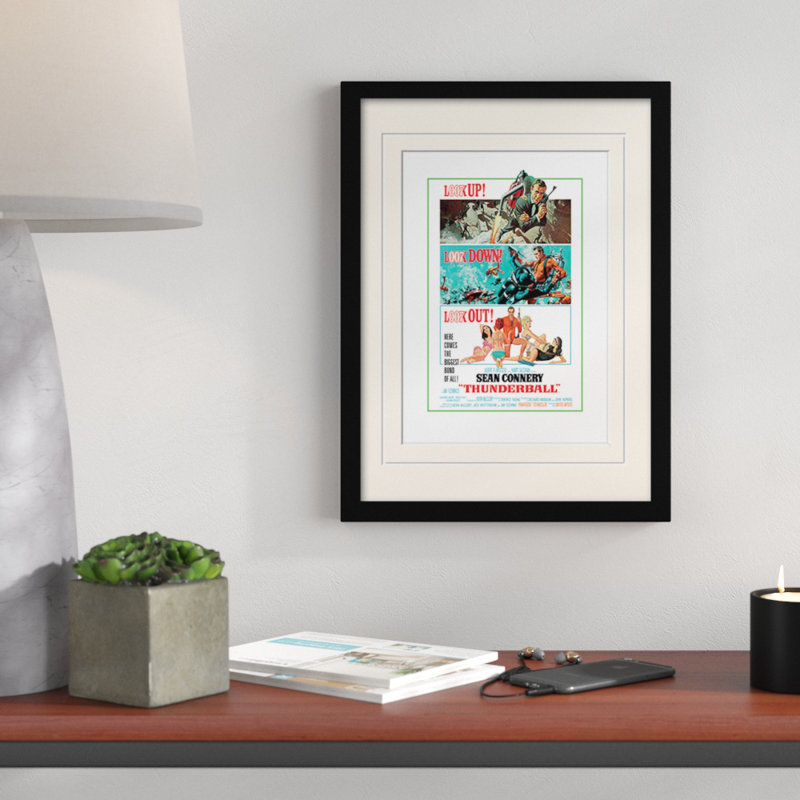 James Bond Thunderball - Single Picture Frame Print