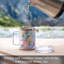 Grande tasse en acier inoxydable corail 12 oz. Beachcrest Home