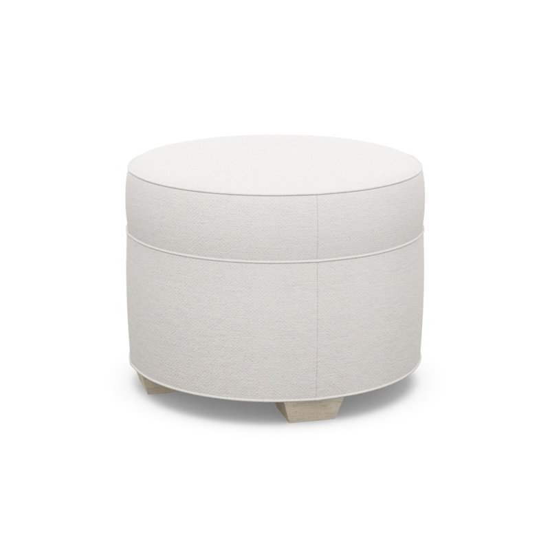 Ottoman Shop Round Ottoman, Sandstone, 7245-70, Polypropylene/Olefin