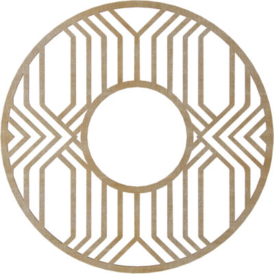 Médaillon de plafond 26 po x P 9 po x P 9 po x P 3/8 po Empire