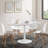 Modway Lippa 60" Oval Terrazzo Dining Table-1276213012