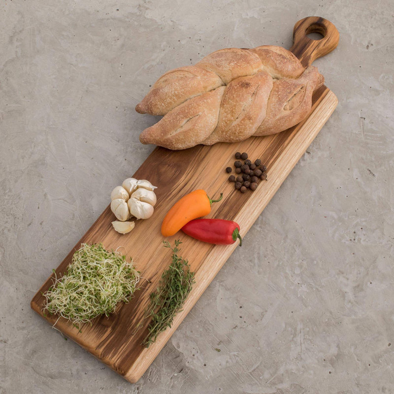 Itu Teakwood Cutting Board (15 Inch), 6" W x 20" L