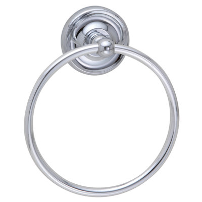 TAYMOR D751F0932D8A4E82A11FD1F2A32FF18A Towel Ring Polished Chrome