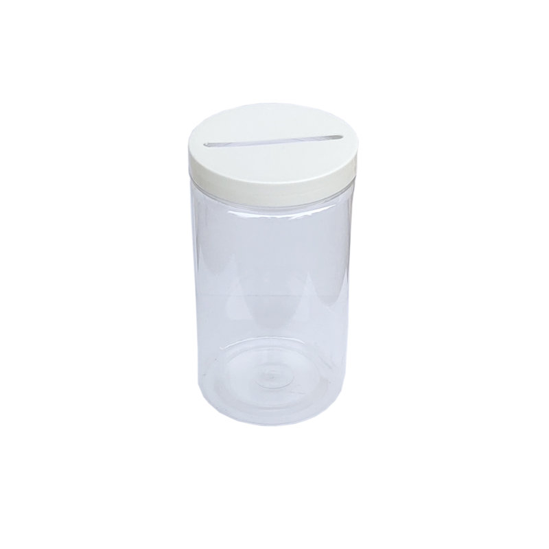 Couvercle transparent en plastique transparent de 5,9 po de hauteur x 3,35 po de diamètre