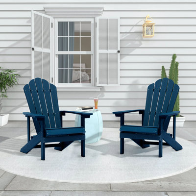 Chaise Adirondack en plastique Clearbrook