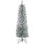 Arbre de Noël artificiel 6 pi avec 329 pointes enneigées