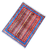 Afghan Wool Geometric Area Rug