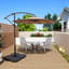 Parasol déporté Hartt de 3 m-896357547
