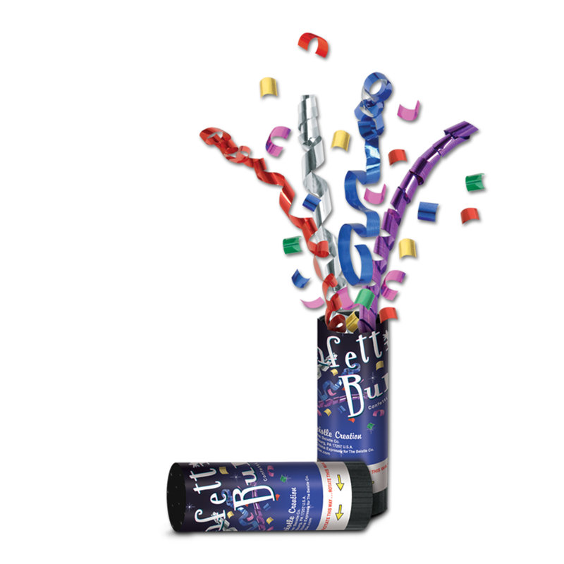 Confettis du Nouvel An - paquet de 24, Multicolore