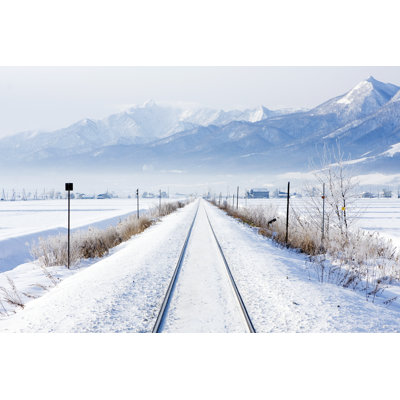 Talida " Winter Railroad " by Backmiya
