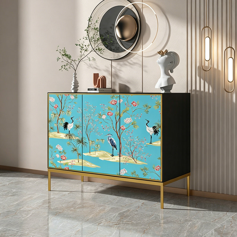Chinese Style Solid Wood Storage Cabinet