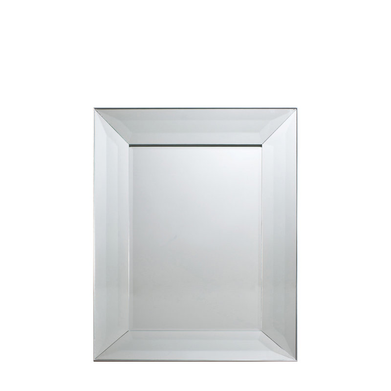 Lennon Wood Flat Mirror, 122 x 92 x 6 cm