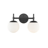 Wayfair | 3 Light Black Bathroom Vanity Lighting You'll Love in 2024