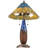 24.5"H Cristal Azul Table Lamp