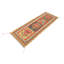 Runner Geometric Wool Hand Woven 63cm X 180cm Area Rug