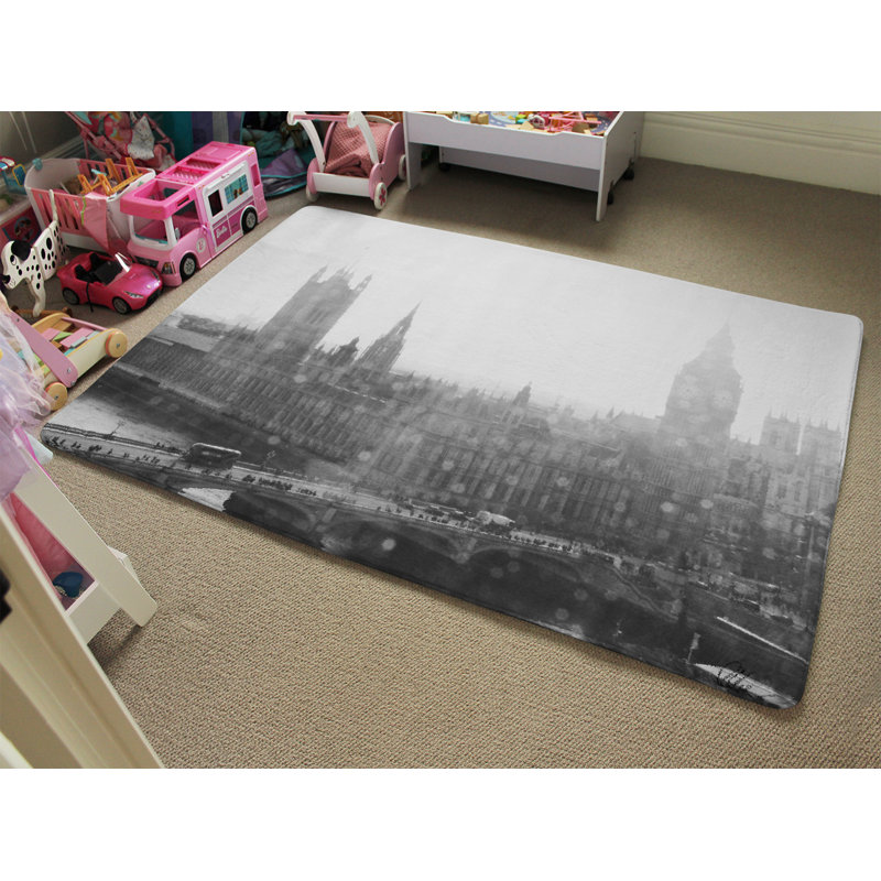 Gomez Shag Area Rug, Rectangle 140 x 200cm