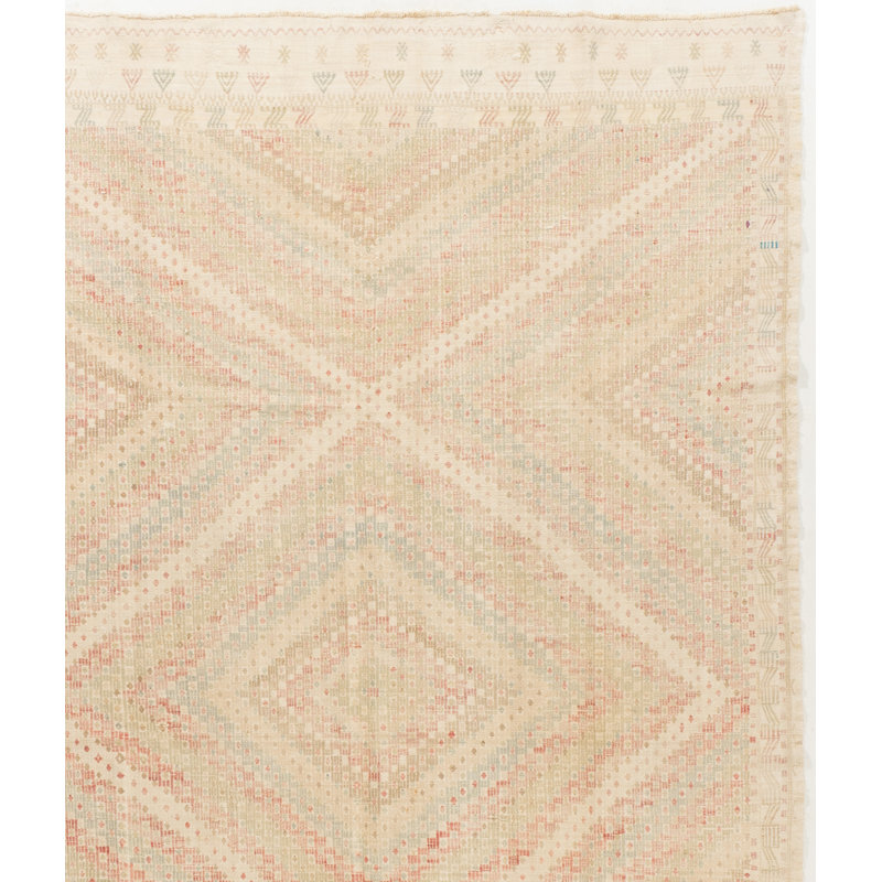 One-of-a-Kind Rectangle 6'7 X 10'4 Hand Knotted Area Rug