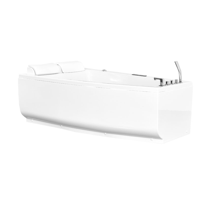 1800mm x 1200mm Freestanding Acrylic Bathtub, Left