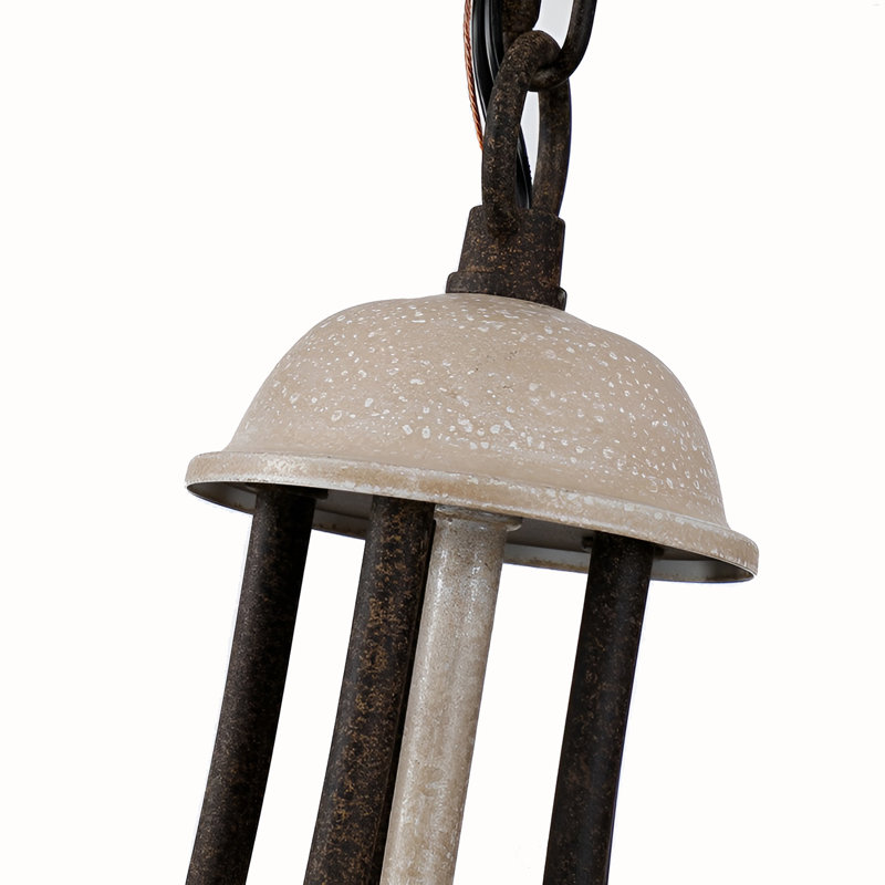 5-light Rustic French Country Candle-style Chandelier