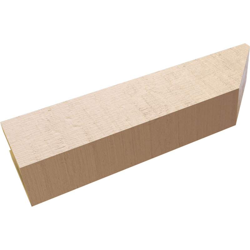 Queue de chevron Concord Woodgrain TimberThane, brun clair apprêté, H 7 po x l 27 po x P 9 po