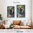 Brampt Acrylic Abstract Dog-108443827