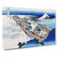 Ushibori In The Hitachi Province by Katsushika Hokusai - Wrapped Canvas-55372060