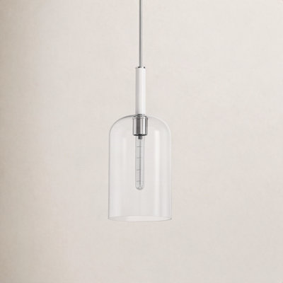 Monroe Single Light Glass Dimmable Pendant