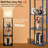 Floor Lamp With Shelves, Modern Standing Lamp With Wireless Charger, 1 Drawer And 2 Usb Ports & 2 Power Outlet-810929193