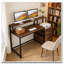 Bureau, bureau d'ordinateur spacieux, bureau d'écriture