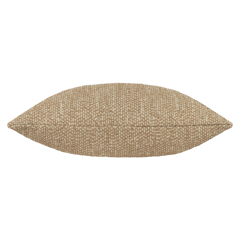 Square Throw Cushion, Polyester, Toffee/Nougat, 30 cm H x 30 cm W