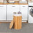 Grove Bamboo Laundry Hamper with Rope Handles, Lid and Removable Machine Washable Laundry Bag, 15-Gallons-97956511