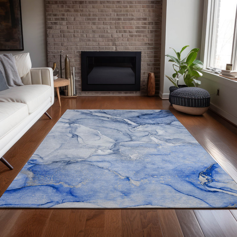 Tapis intérieur / extérieur Wellsboro, Rectangle 10 pi x 14 pi