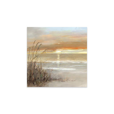 «Malibu Sunset» par Sally Swatland - peinture sans cadre