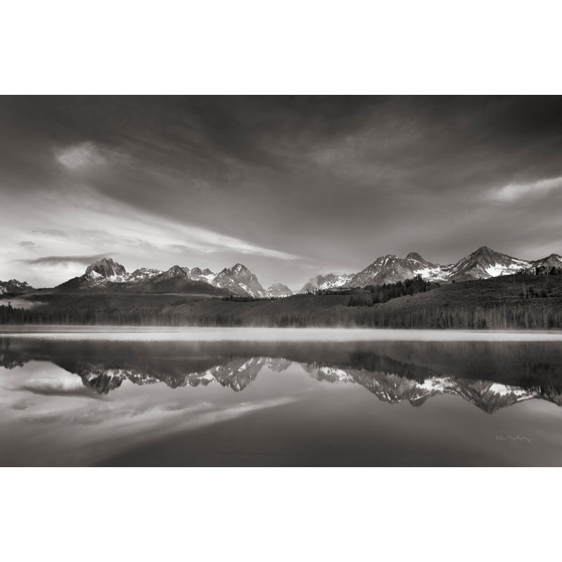 Little Redfish Lake Morning II by Alan Majchrowicz - No Frame Print on Canvas, 30cm H x 46cm W x 3.8cm D