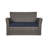 4 - Person Patio Conversation Set with Cushions-49646172-39799124