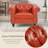Fairport Faux Leather Chesterfield Chair-1690419722