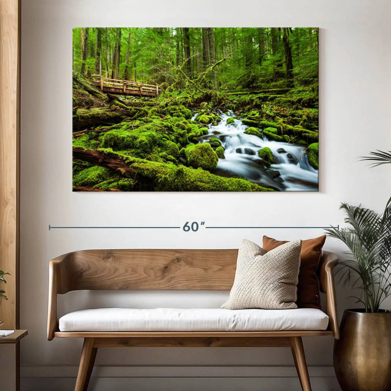 Alvord Cascading Sol Duc Falls, 34" H x 51" W