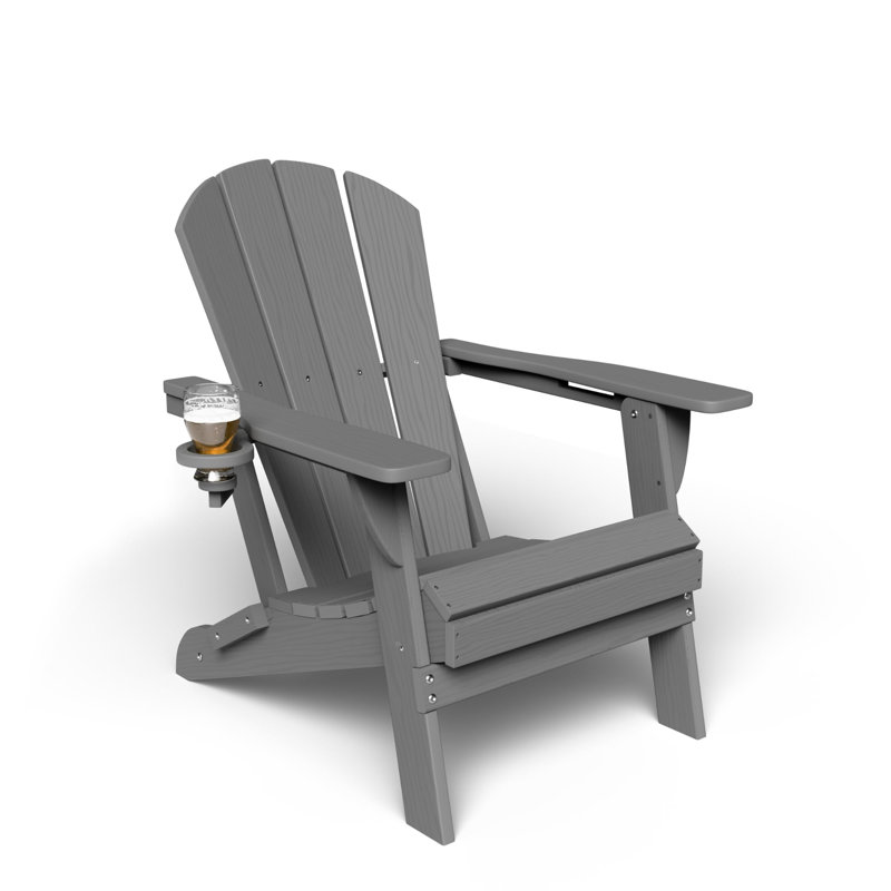 Folding Adirondack Chair, HDPE Adirondack Chair