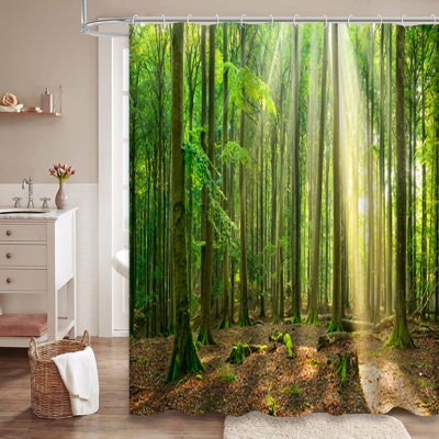 Rideau de douche Forest Tree
