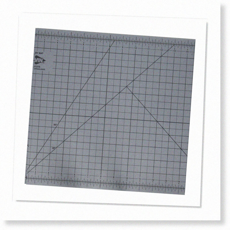 Self-Healing Reversible Hobby Mat