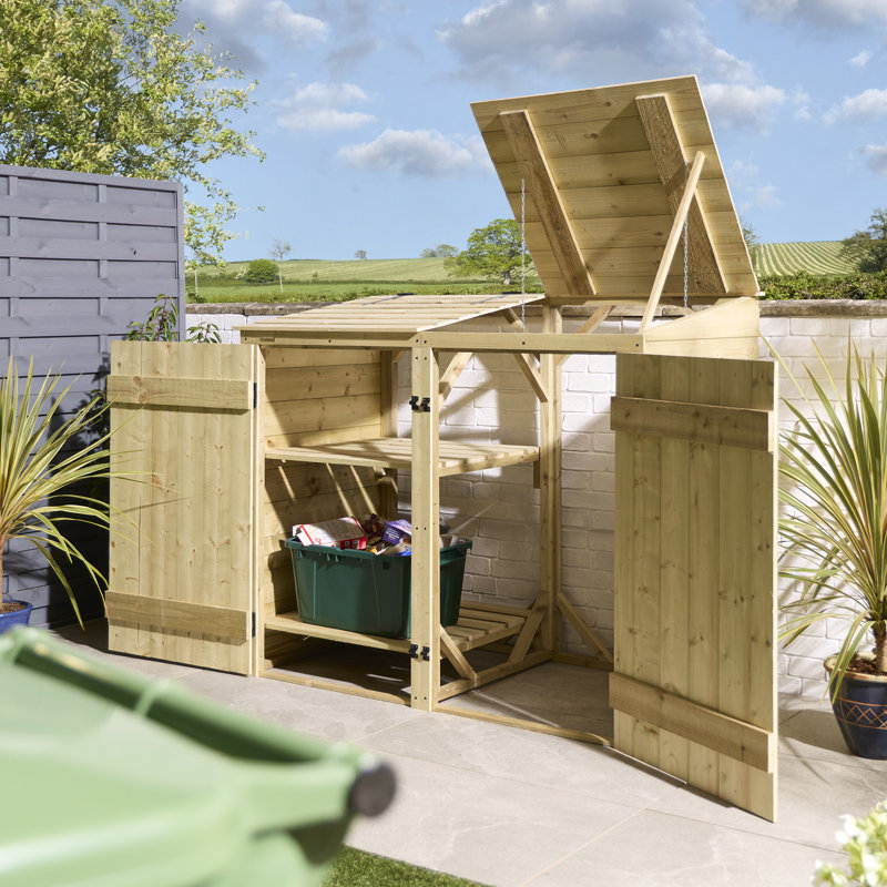 Wooden Bin Store